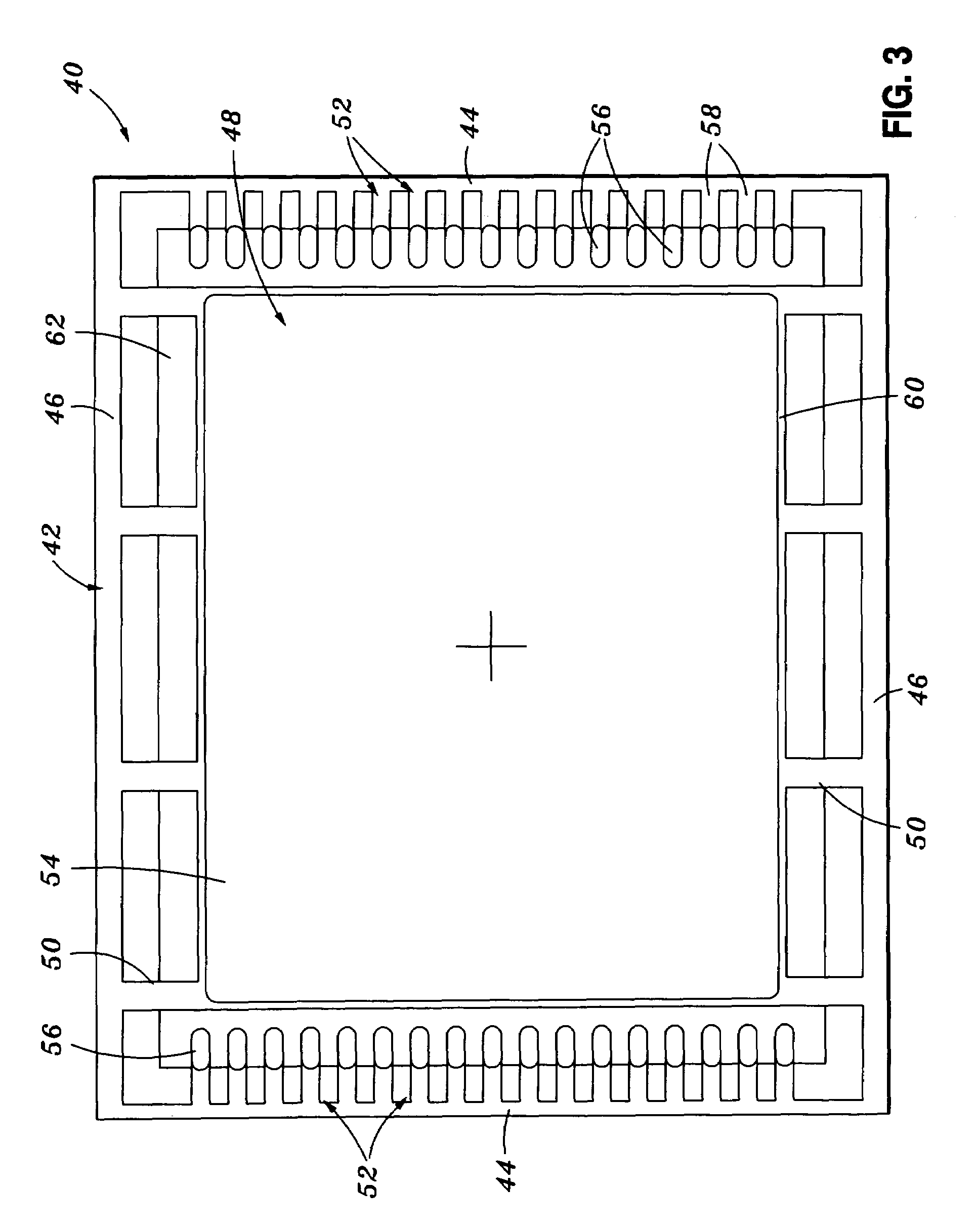 Fan-in leadframe semiconductor package