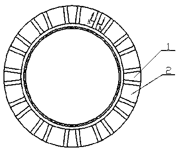 Precision forging and cold pressing forming machining process and die for end tooth side inverted cone combined teeth