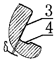 Precision forging and cold pressing forming machining process and die for end tooth side inverted cone combined teeth