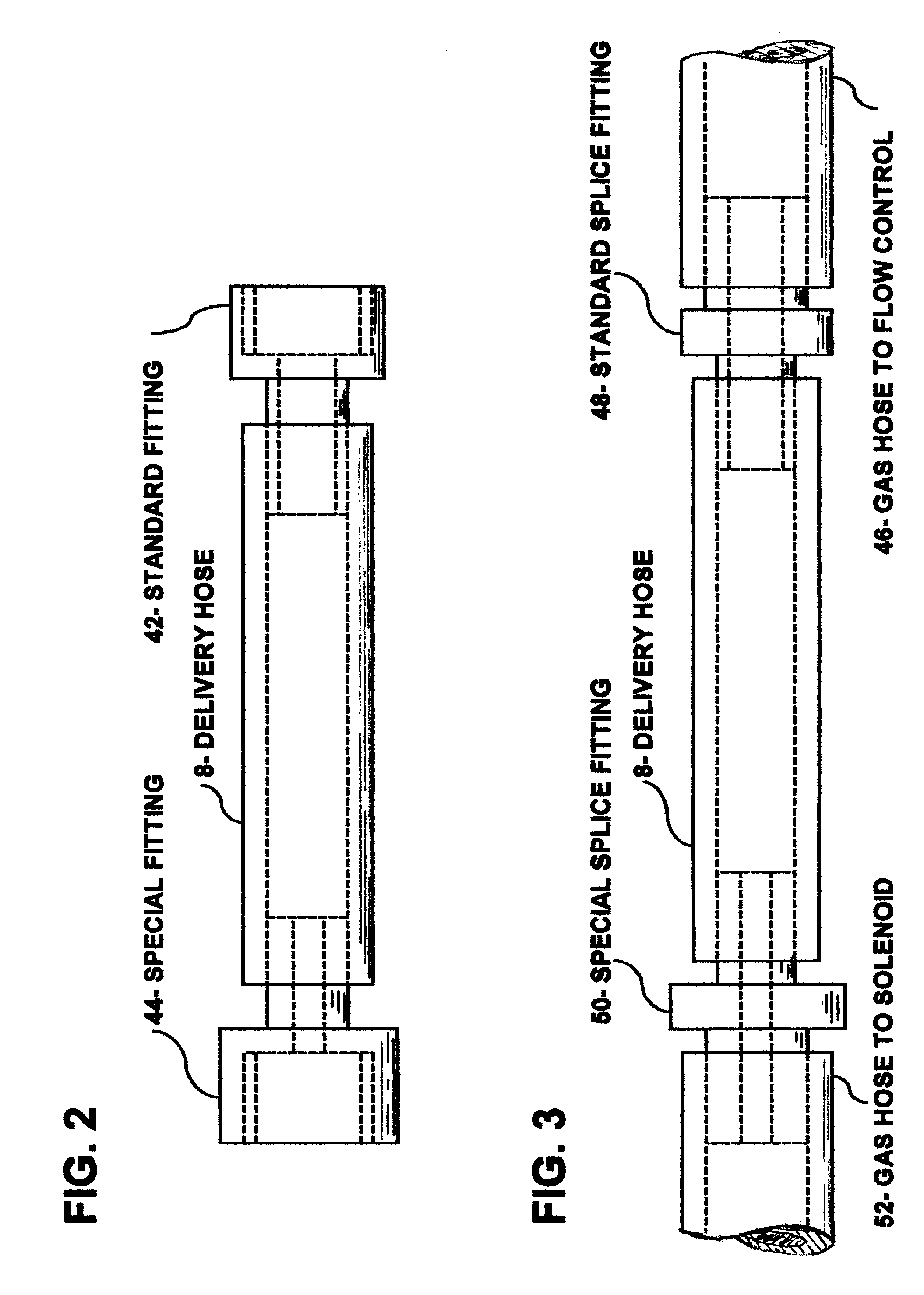 Welding shielding gas saver device