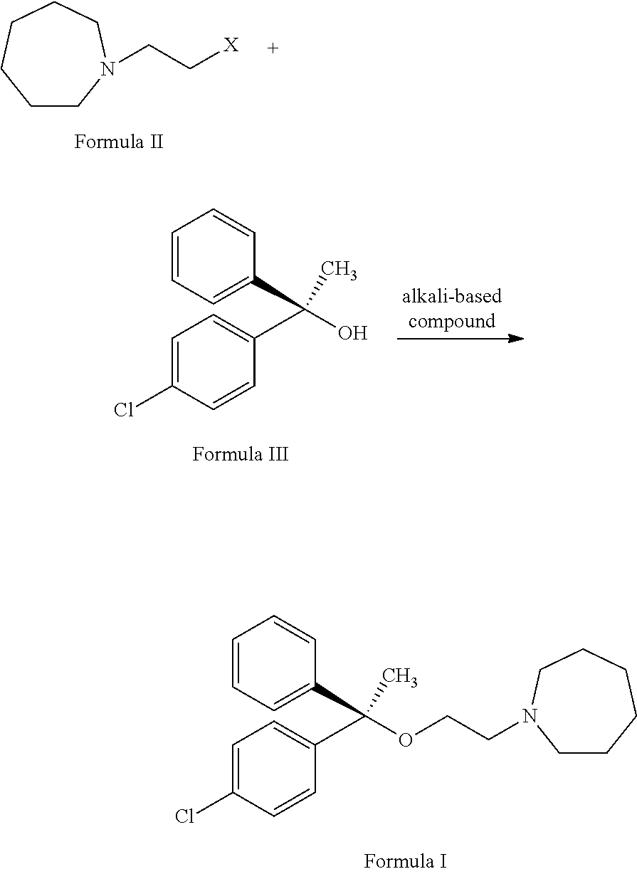 L-setastine hydrochloride and preparation method thereof