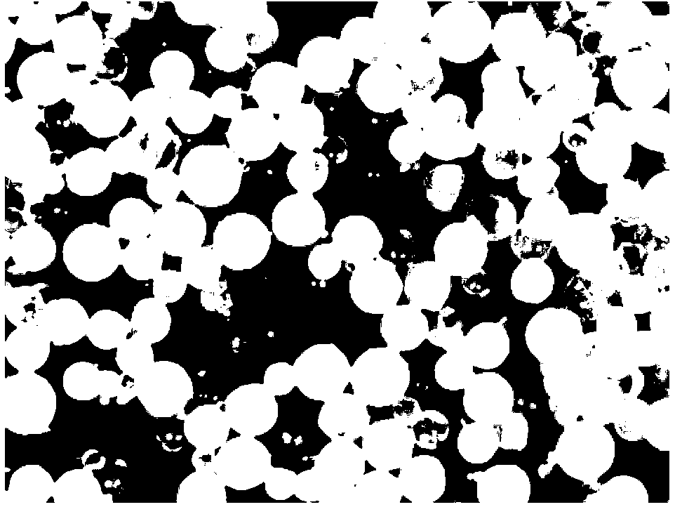 Porous adsorbent resin preparation method