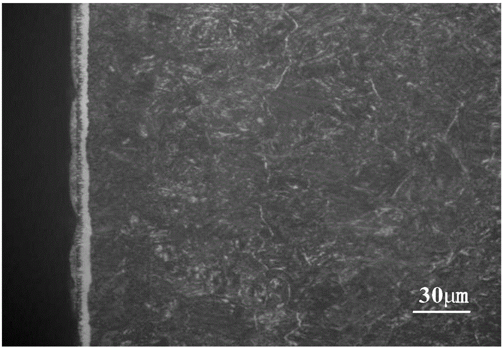 Nitridation loosening layer heat treatment method capable of controlling ion nitriding formation effectively