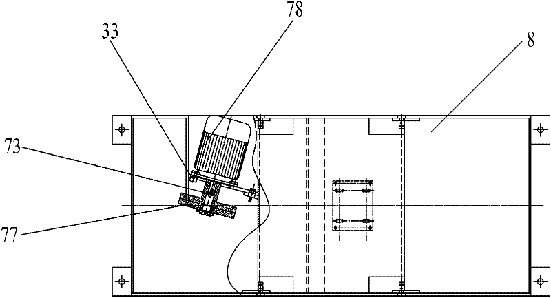 Derusting machine of steel wire