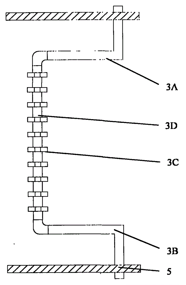 Cinder breaking device for biomass boiler