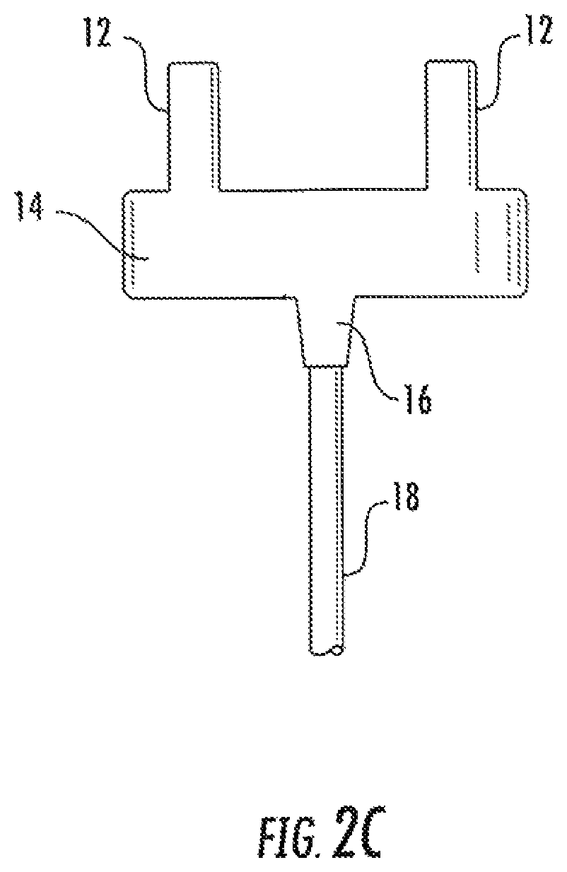 Non-looping nasal cannula