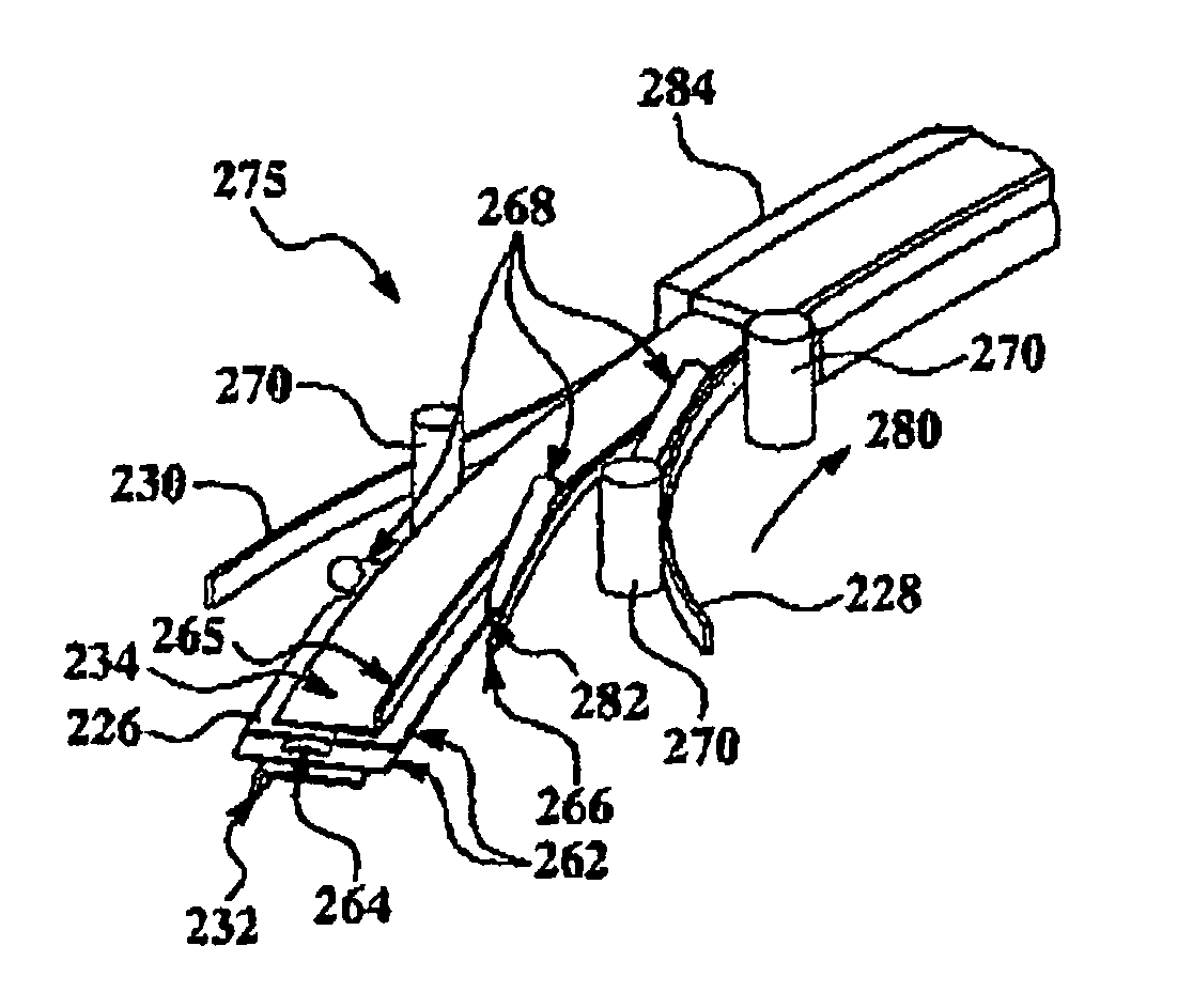 Method for fabricating curved thermoplastic composite parts