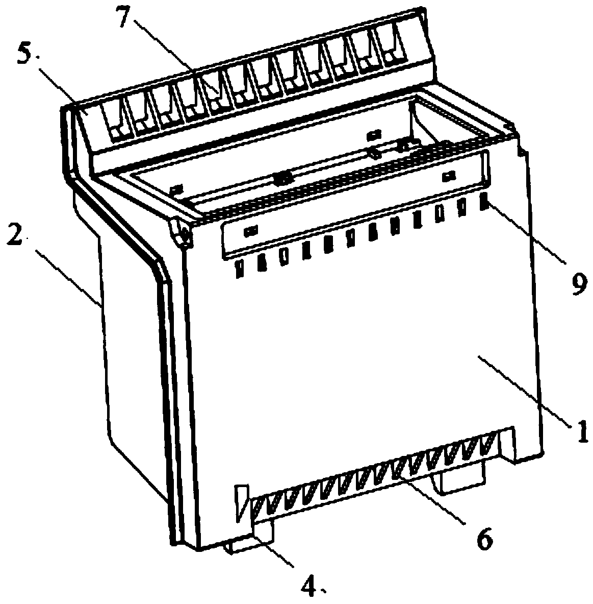 Control box for heater and warmer