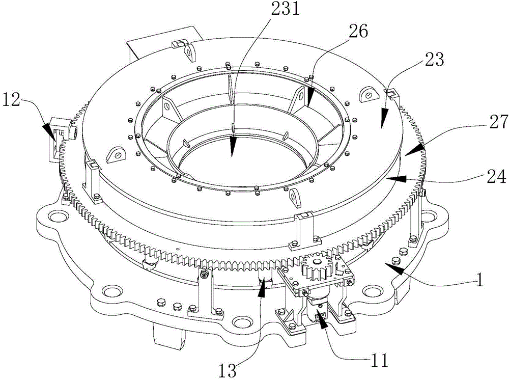 Upper frame of multi-cylinder cone crusher