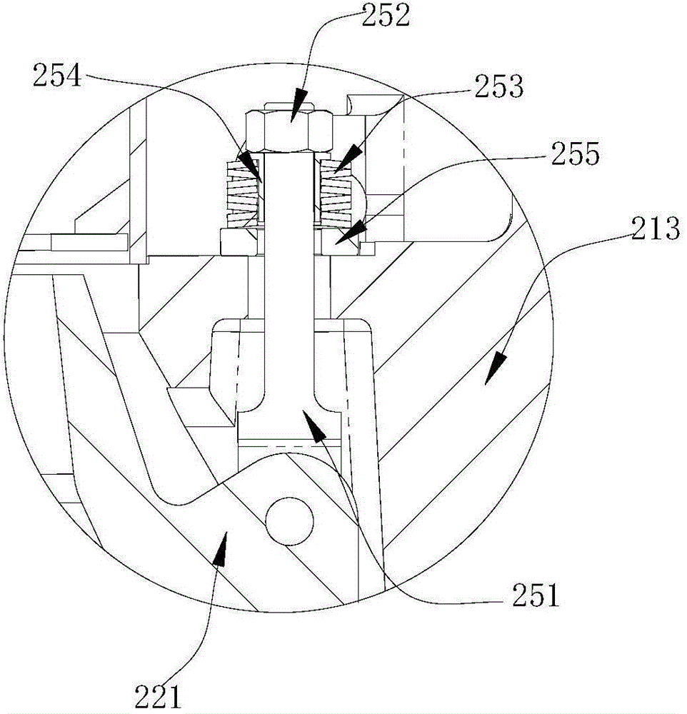 Upper frame of multi-cylinder cone crusher