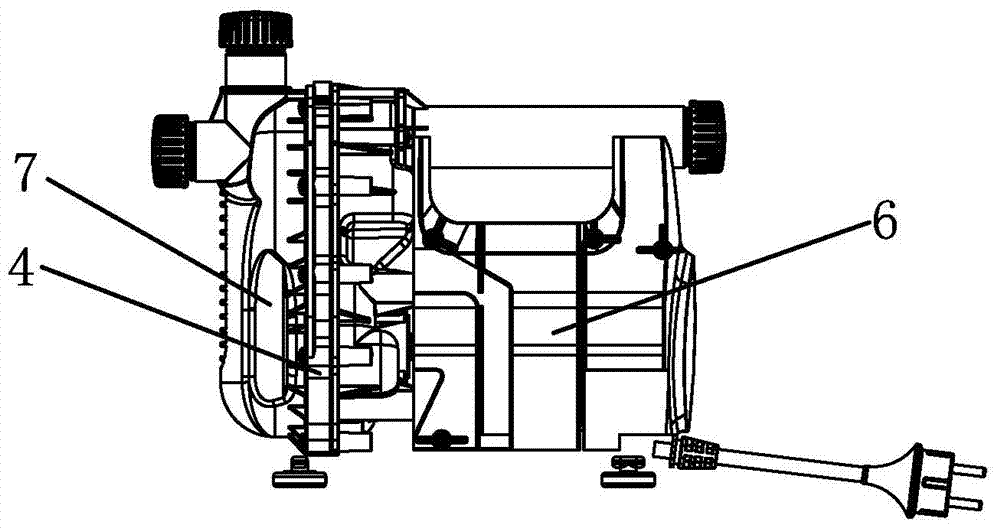 A Portable Series Excited Motor Garden Jet Pump