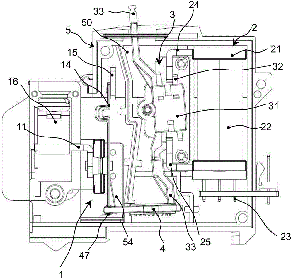 Relay and arc protection structure thereof