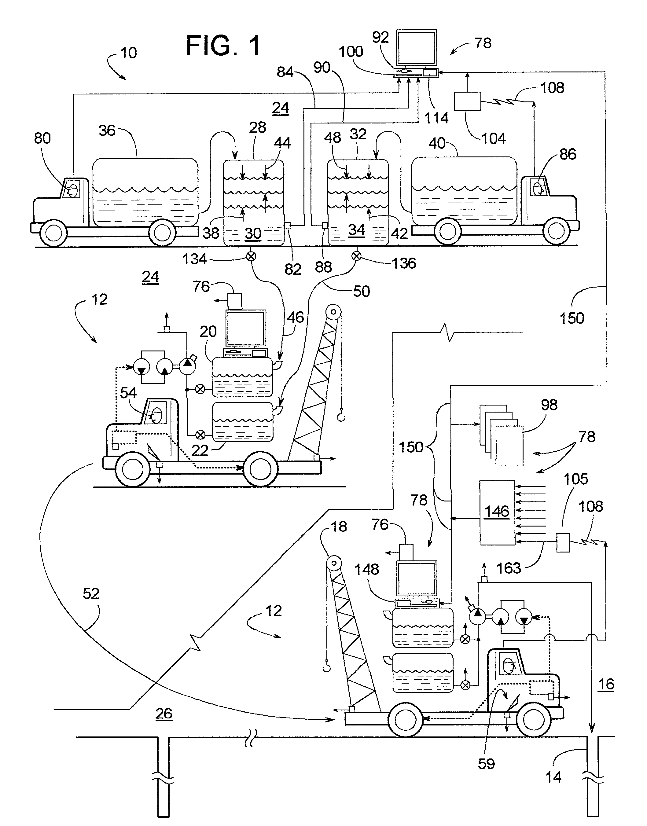 Servicing system for wells