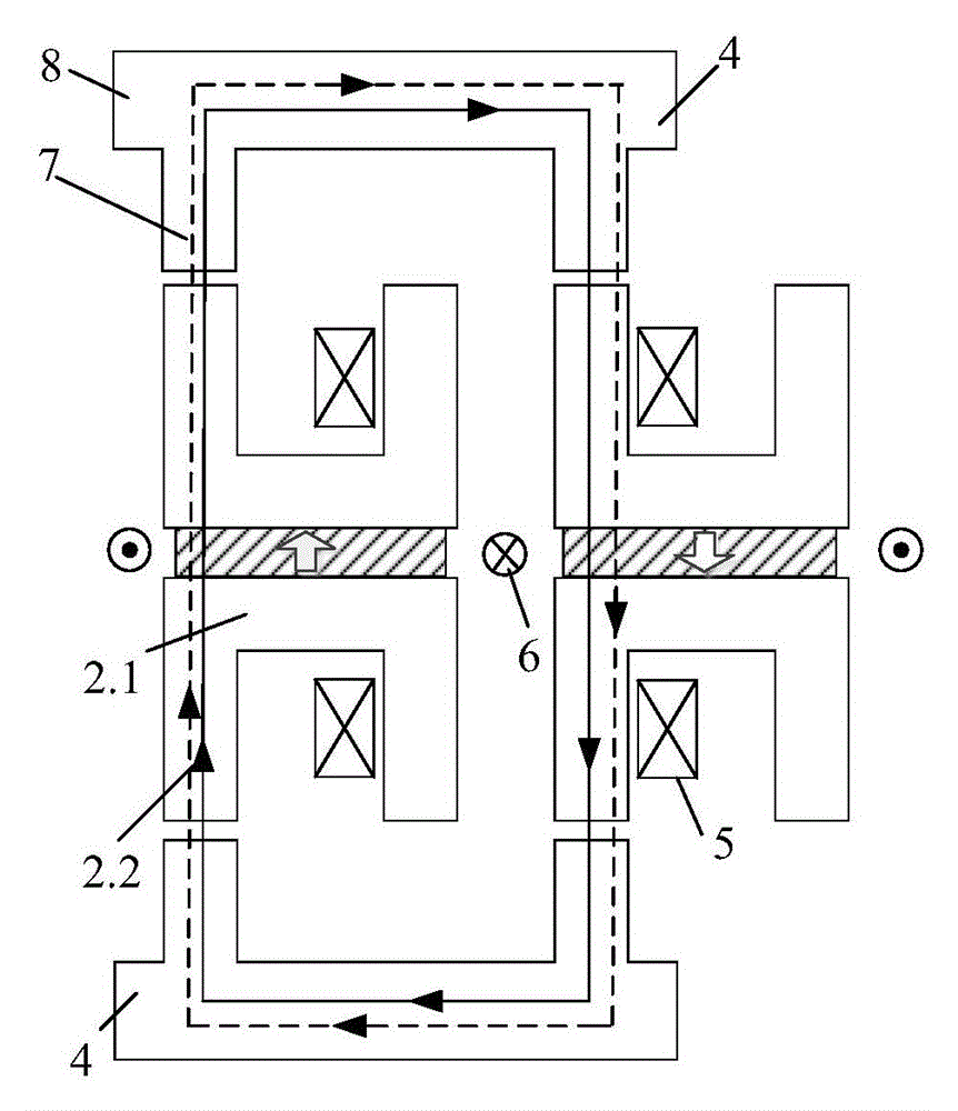 An Axial Field Stator Split Flux Switching Memory Motor