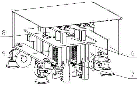 Brake device supporting rail-compatible running of trapped rail car