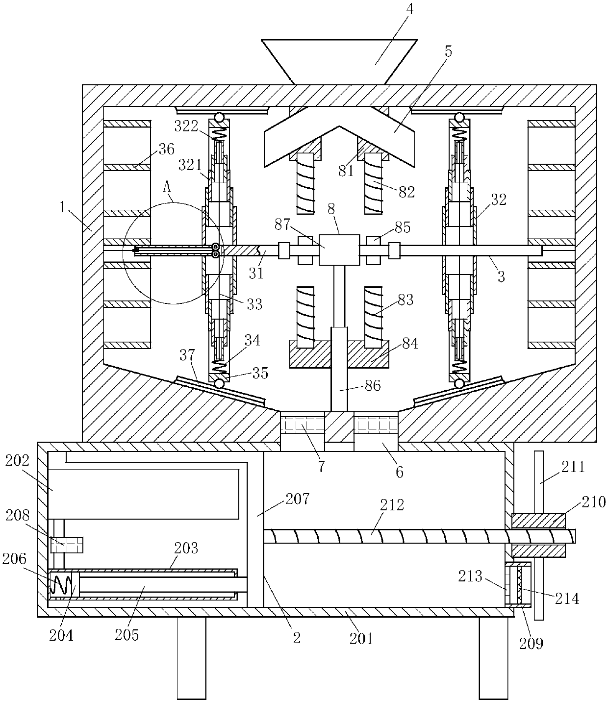 Recycling process of pulverized coal ash