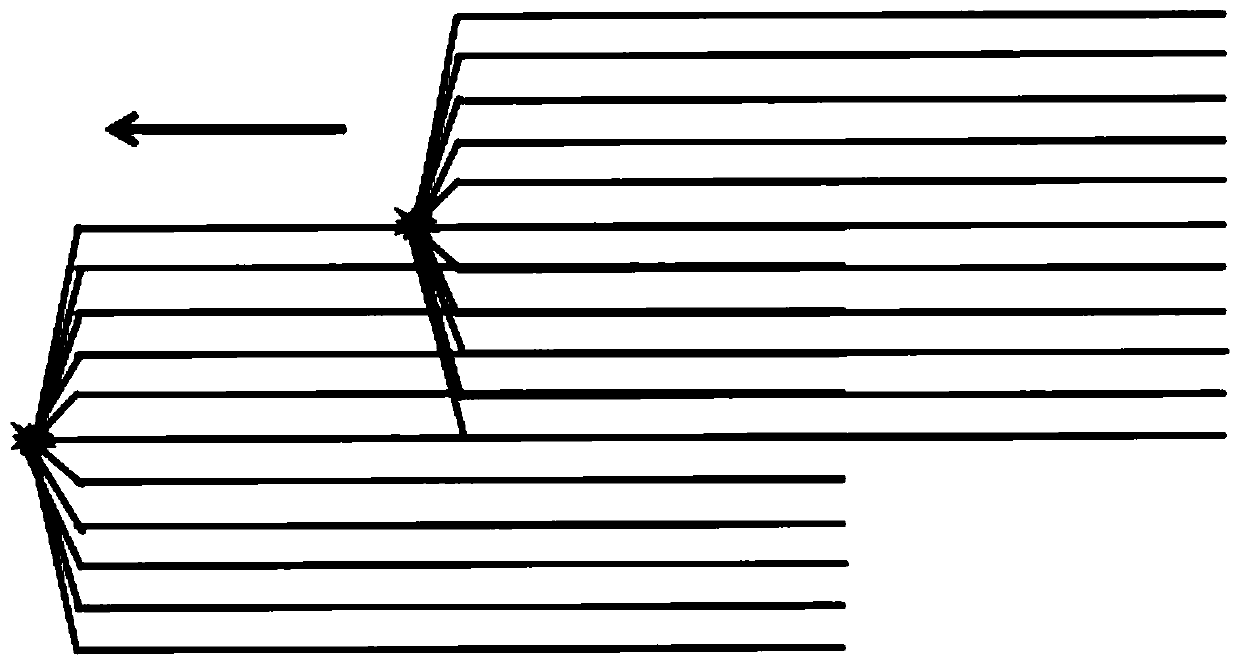 Multiple suppression method based on optimal hyperbolic integral path superposition