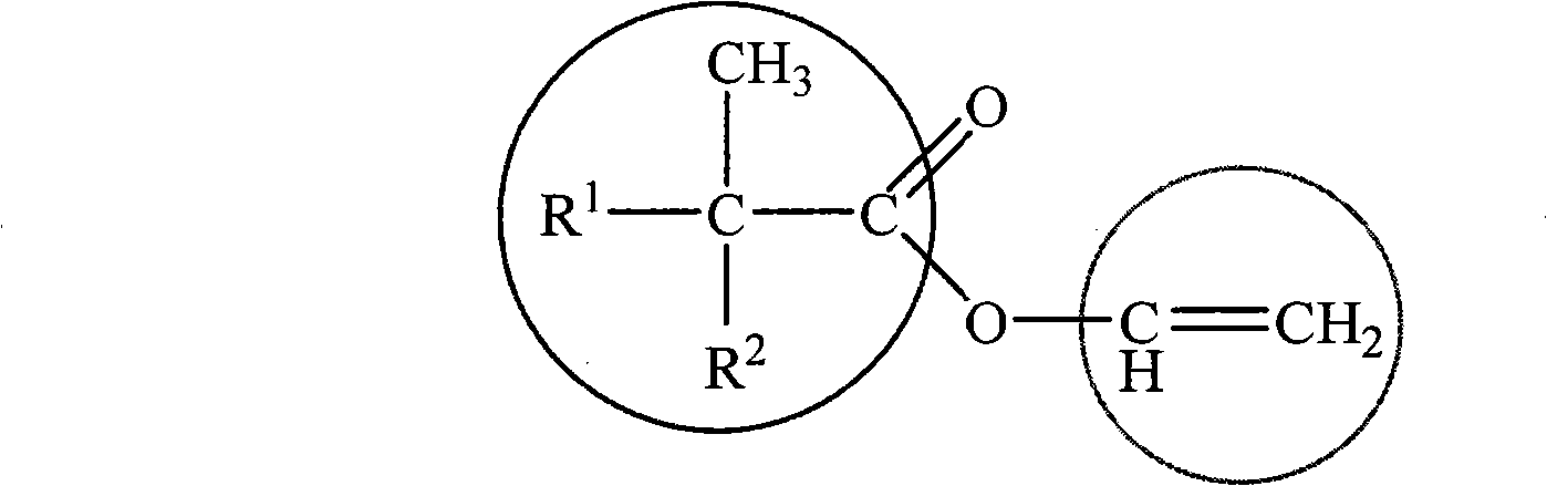 Preparation method of fluorinated hydroxy vinyl tertcarbonate-acrylate copolymer soap-free emulsion with core-shell structure