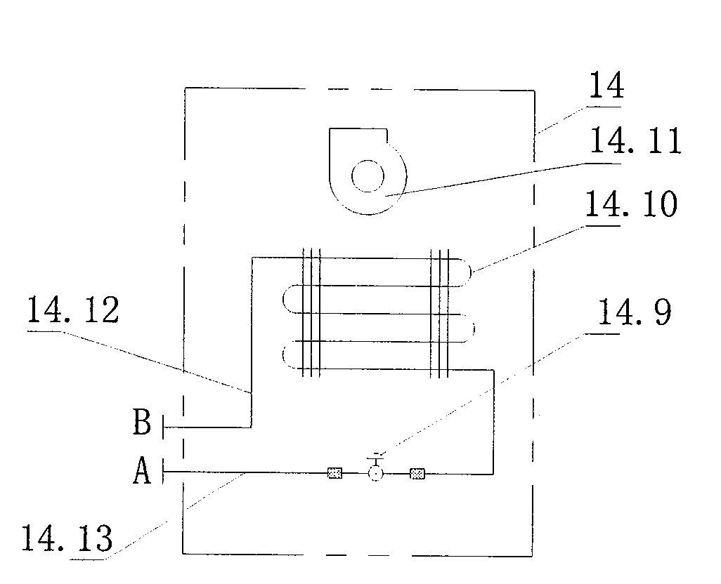 Large-capacity multiple air conditioner/heat pump units