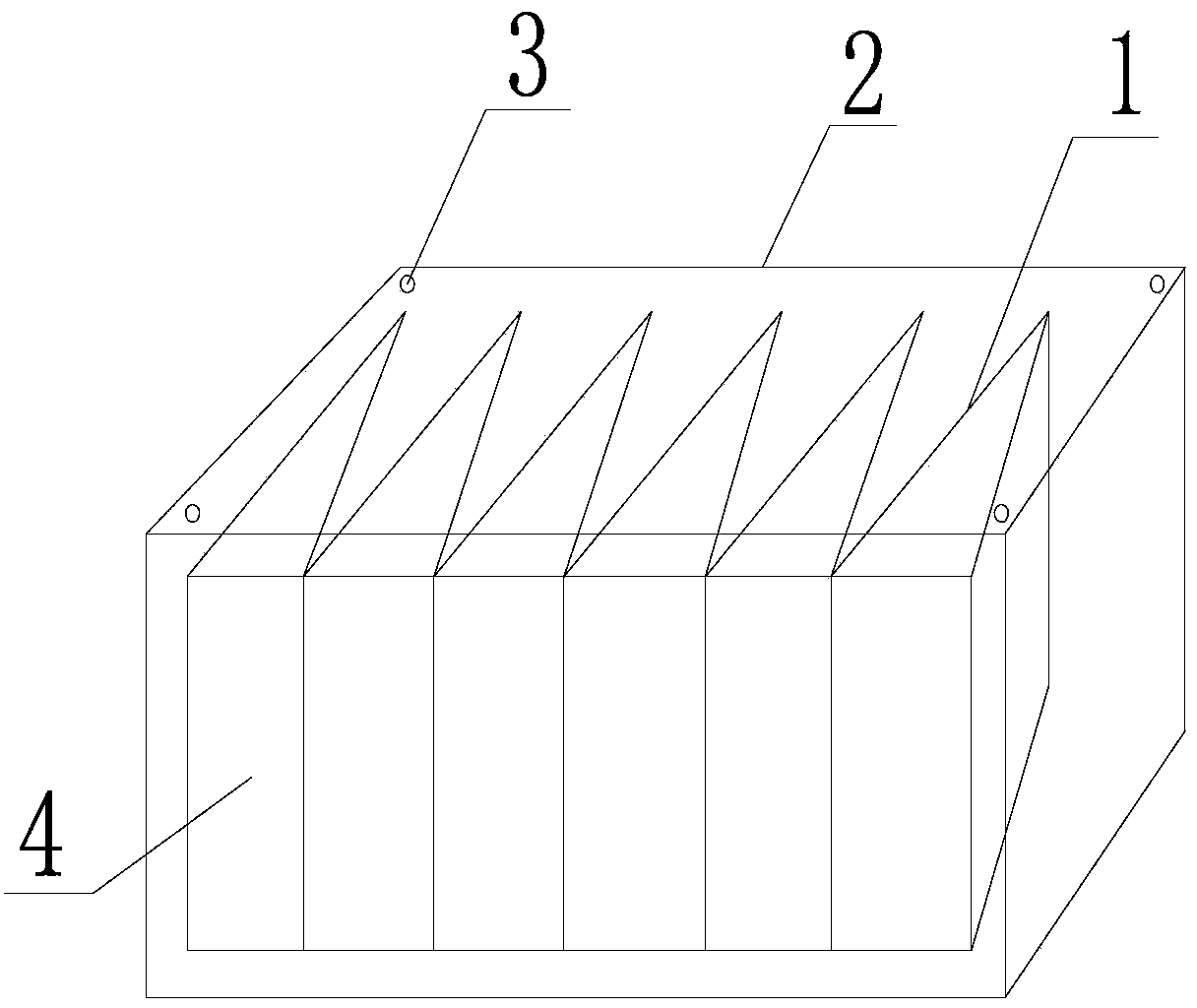 Frame type air filter