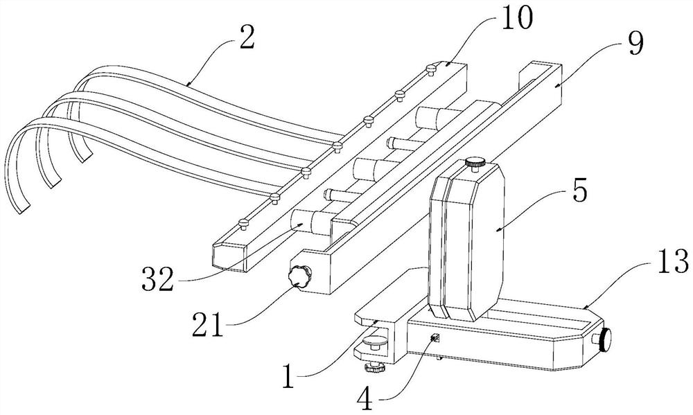 Spinal surgery connecting rod imbedding auxiliary drag hook