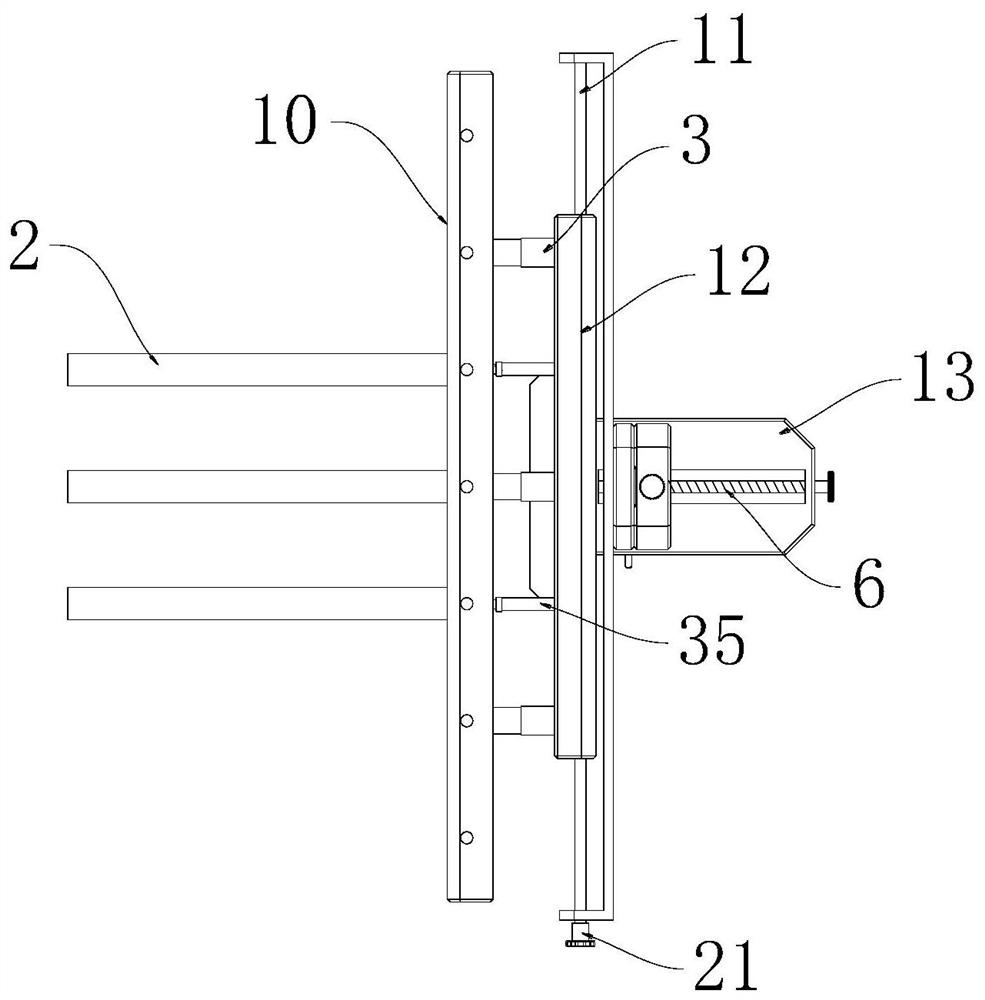 Spinal surgery connecting rod imbedding auxiliary drag hook