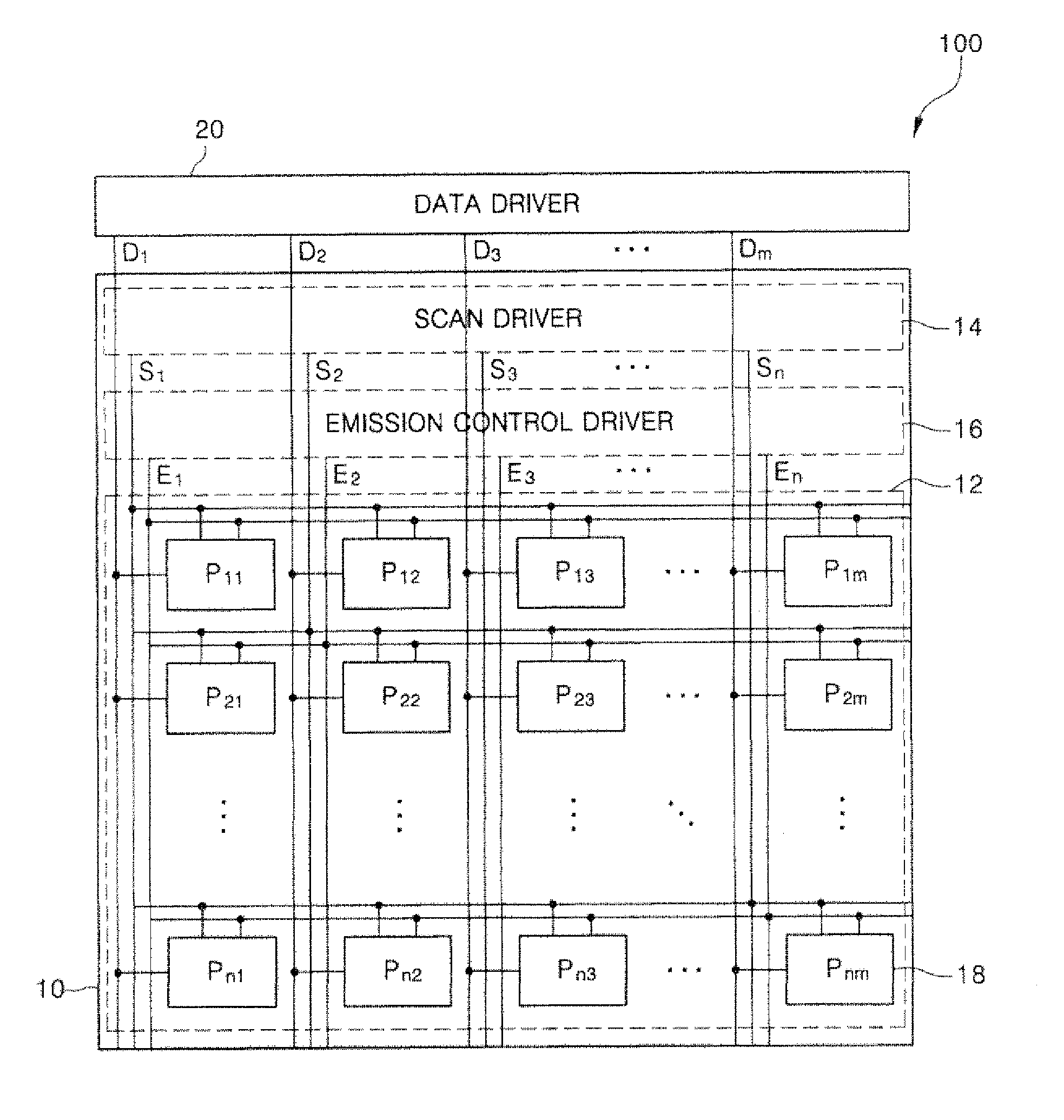 Emission control driver and organic light emitting display device having the same and a logical or circuit for an emission control driver for outputting an emission control signal