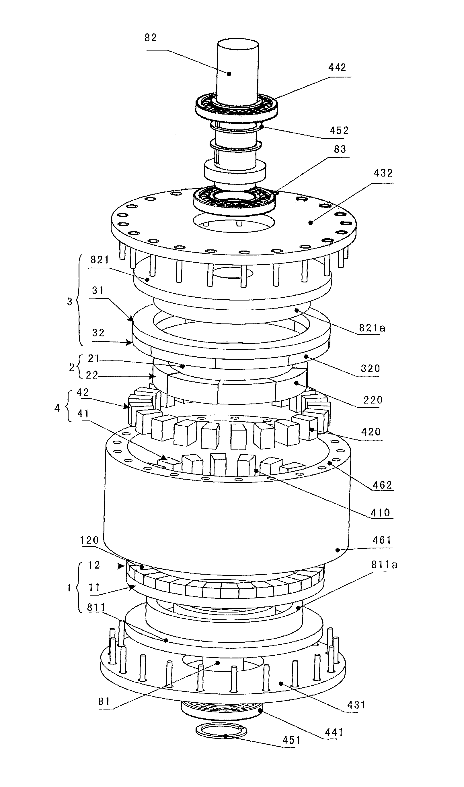 Magnetic transmission apparatus