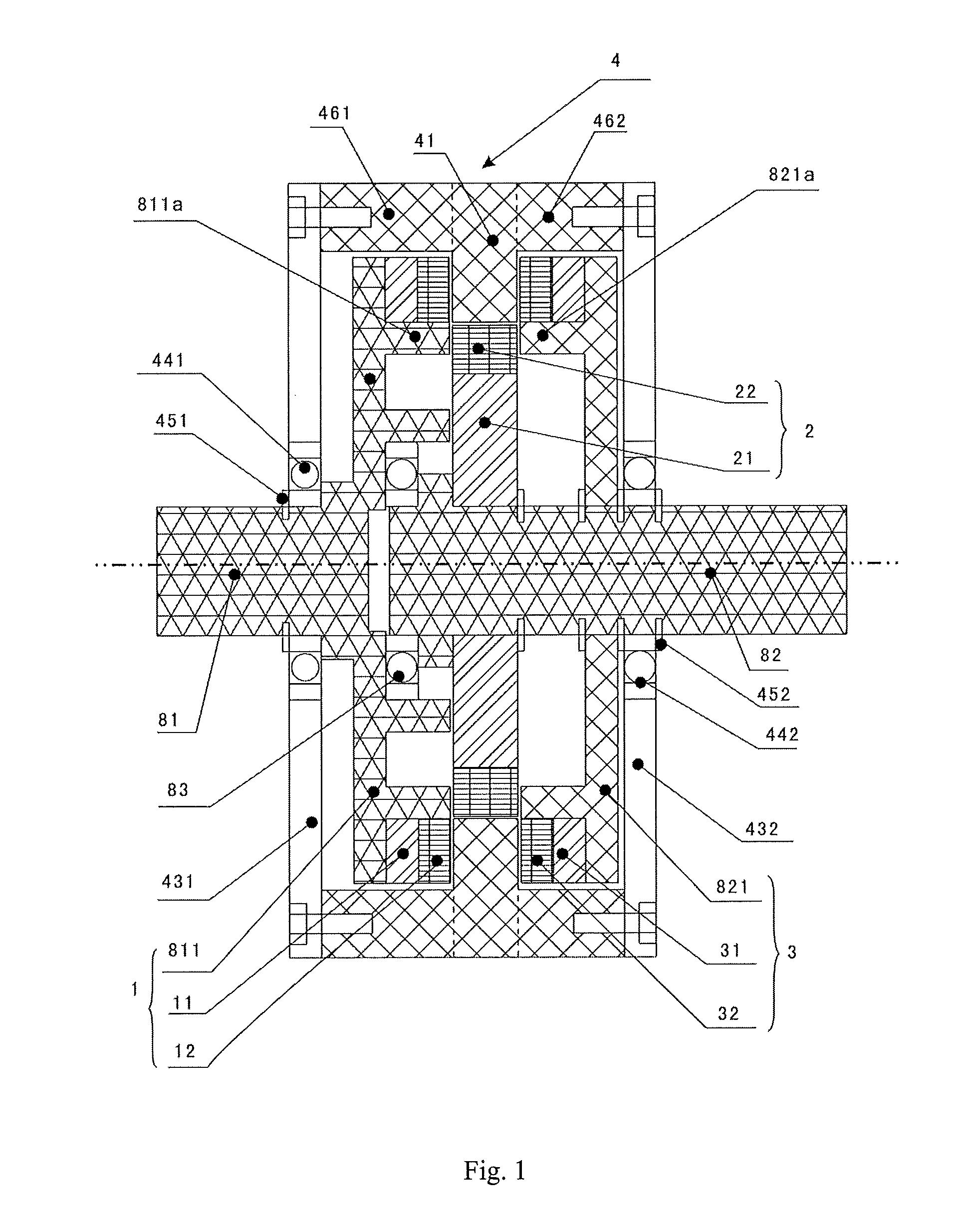 Magnetic transmission apparatus