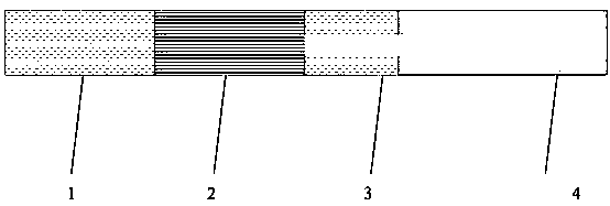 Heat non-burning cigarette body and manufacturing method thereof