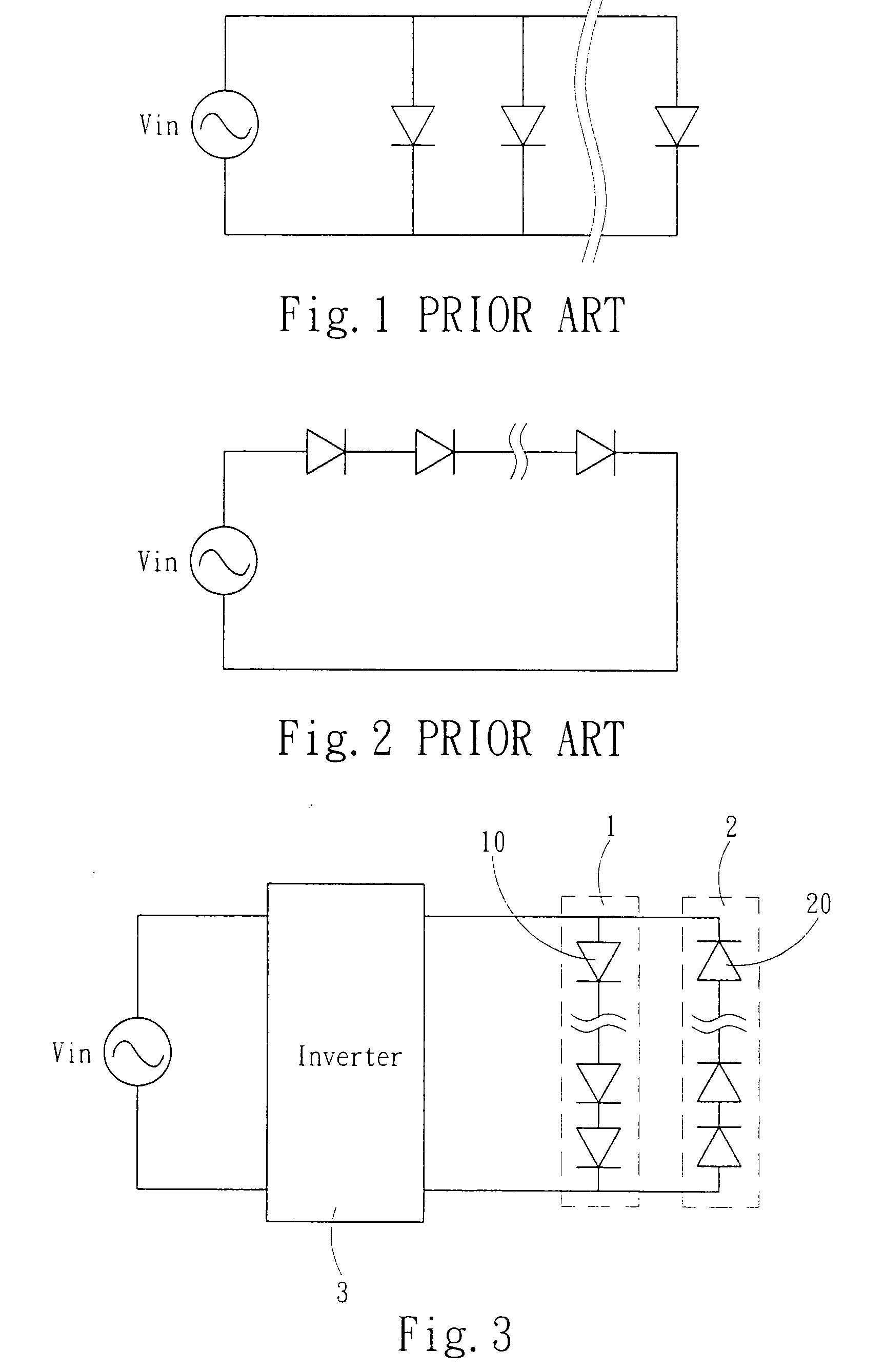 Method for driving alternate current of light emitting diode and operating voltage thereof