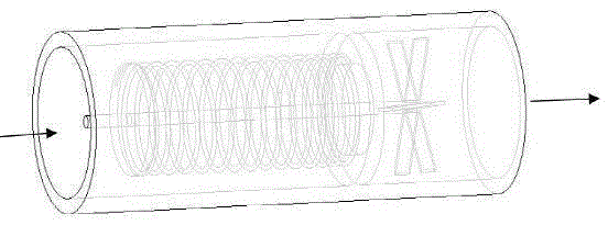 Rigidity-variable spring type constant-flow valve