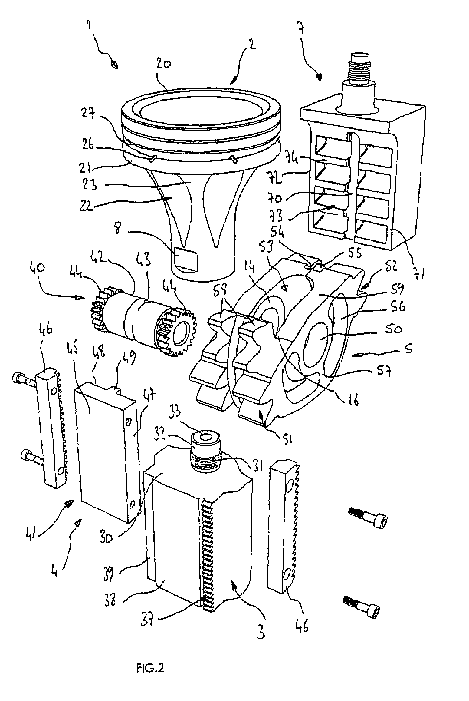 Variable cylinder capacity engine