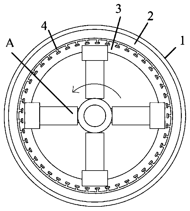 Processing device and processing method for inner rib tube