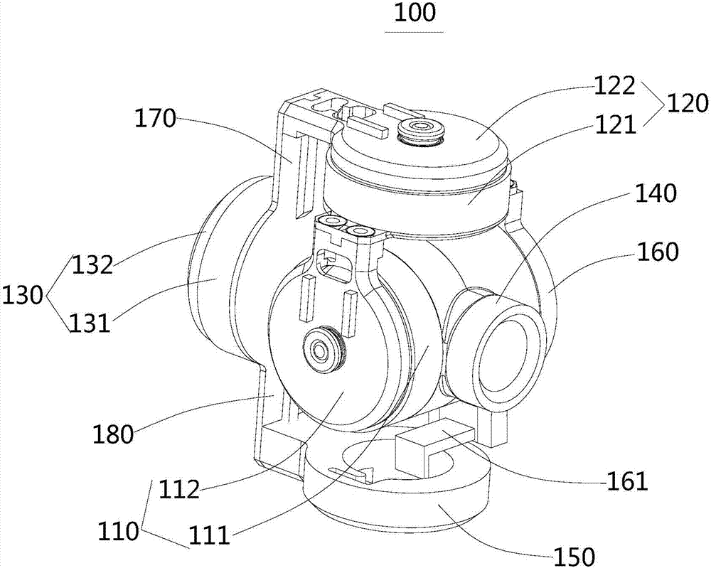 Cradle head winding method