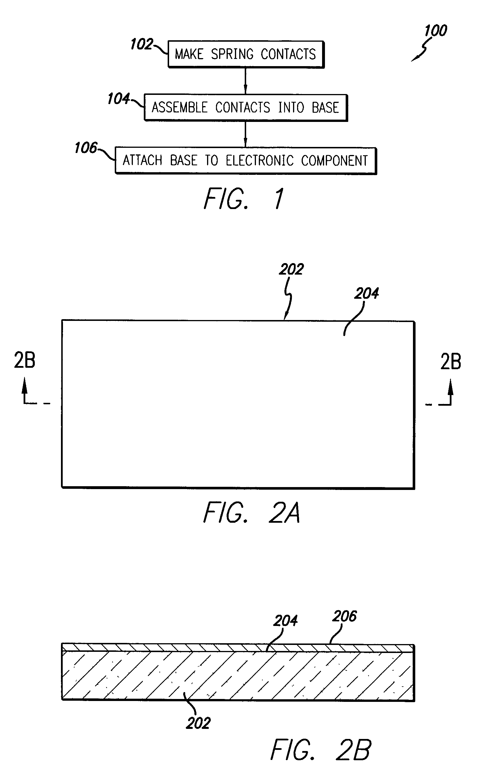 Method of making microelectronic spring contact array