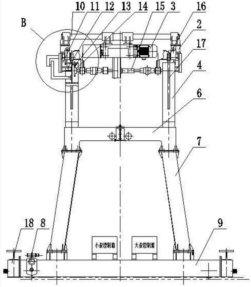 Arch gantry crane