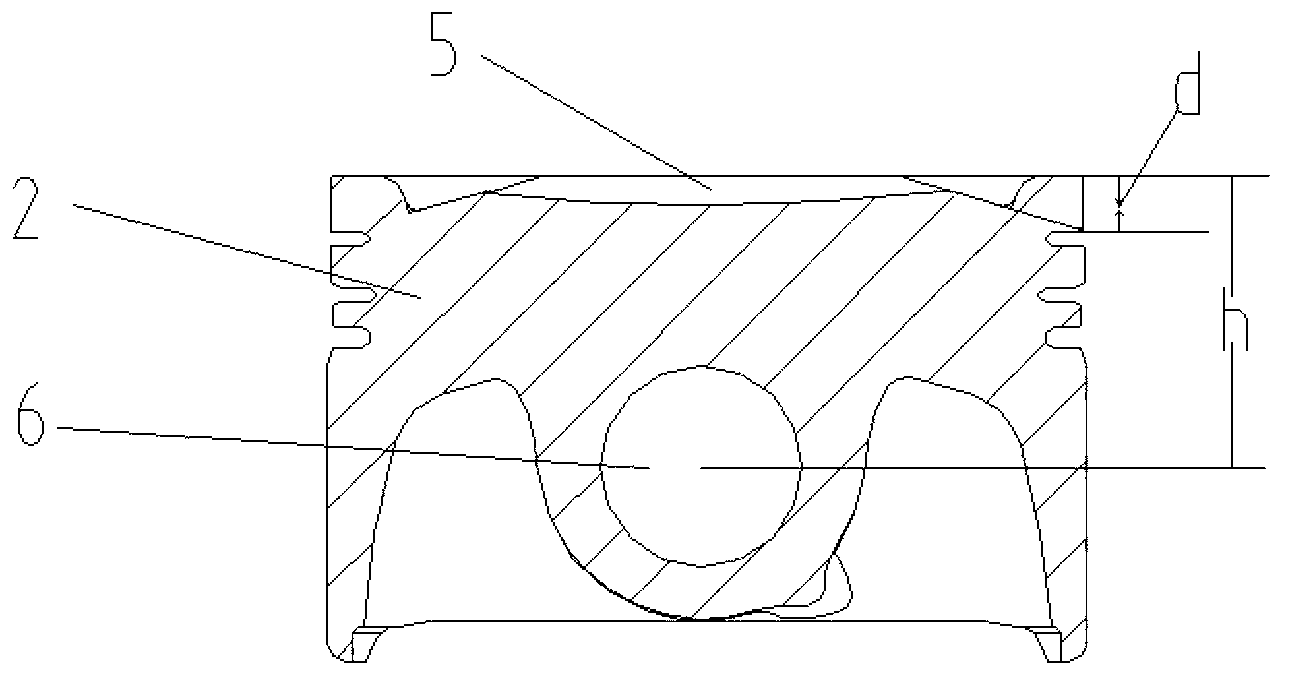 Piston type engine crank connecting rod mechanism