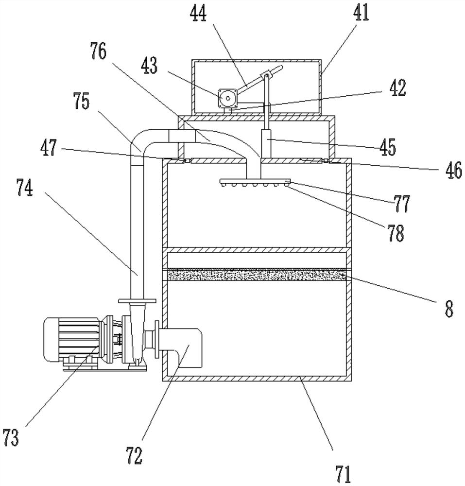 Universal wheel hub cleaning equipment