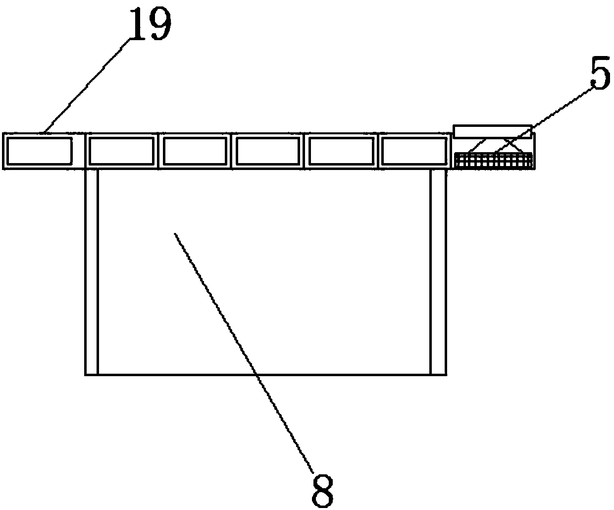 Small laminated rubber-internal mixing device for rubber processing