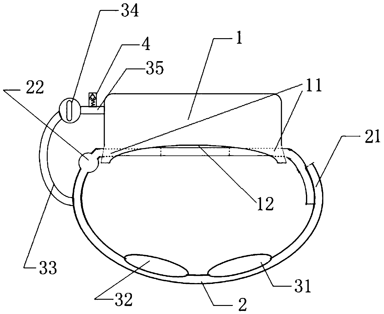 Air bag type artery compression hemostasis control system and corollary equipment thereof