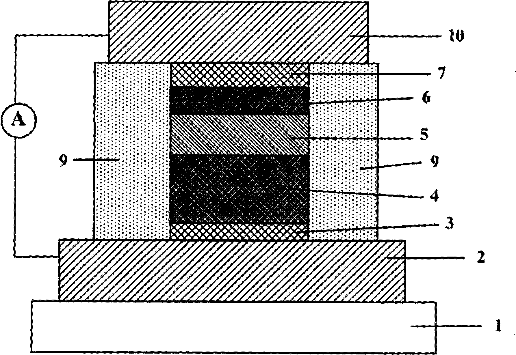 Novel microwave oscillator driven by spinning current