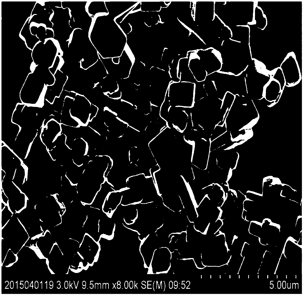 A kind of method for preparing blonanserin micron medicine by solvent method