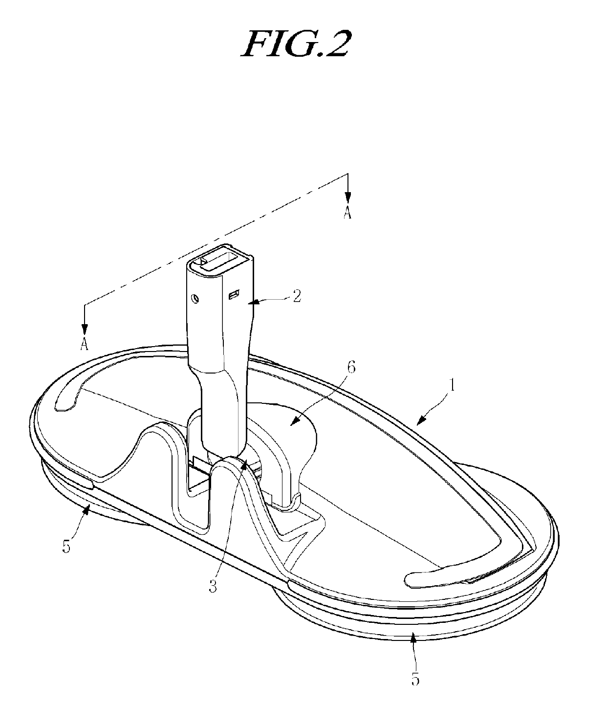 Rotary mop cleaner