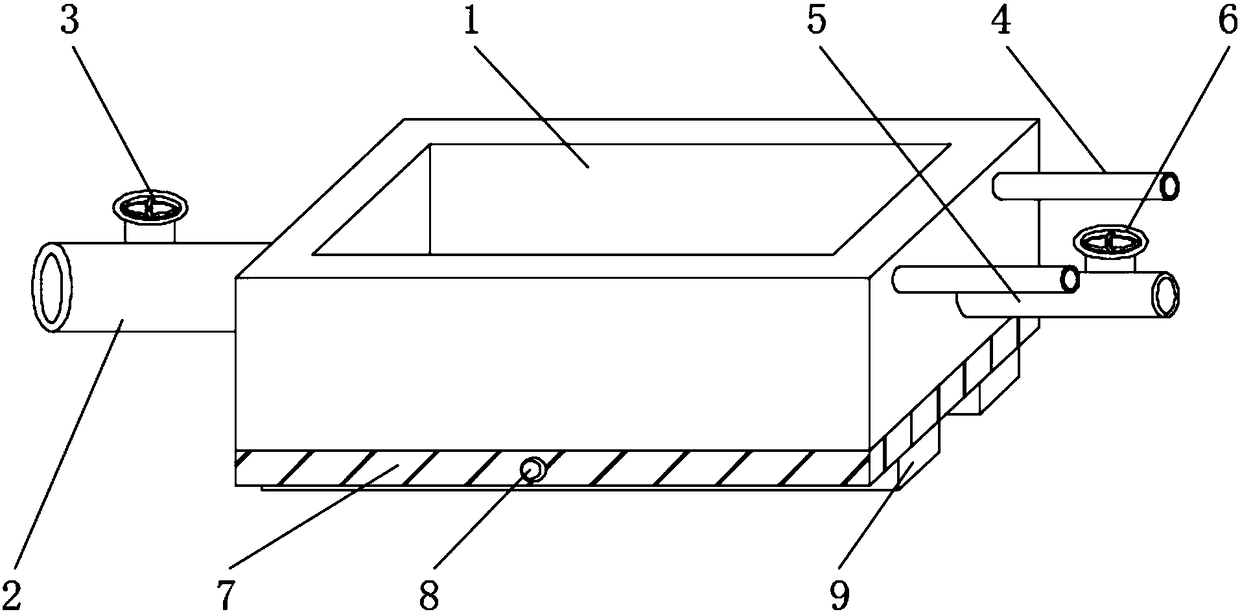 Leakage-proof gum dipping tank for glove processing