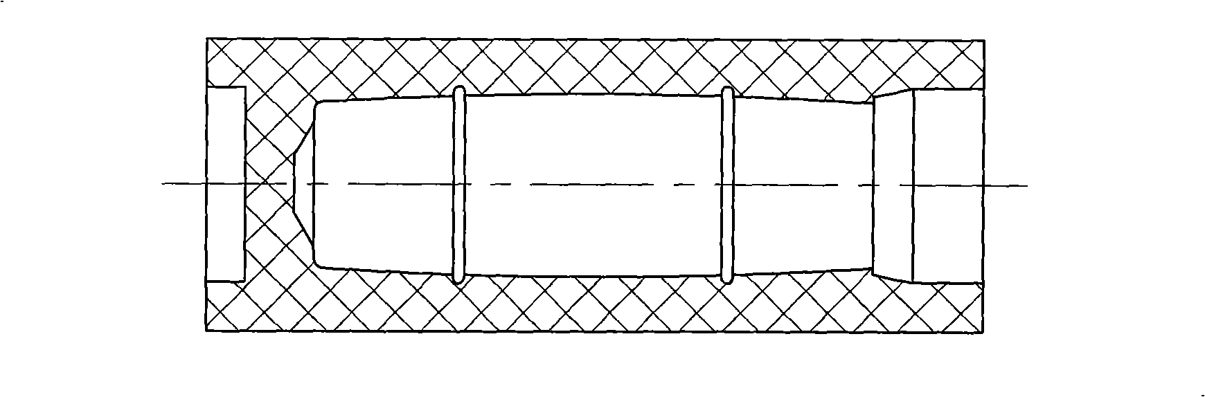 Production method of level bubble shell