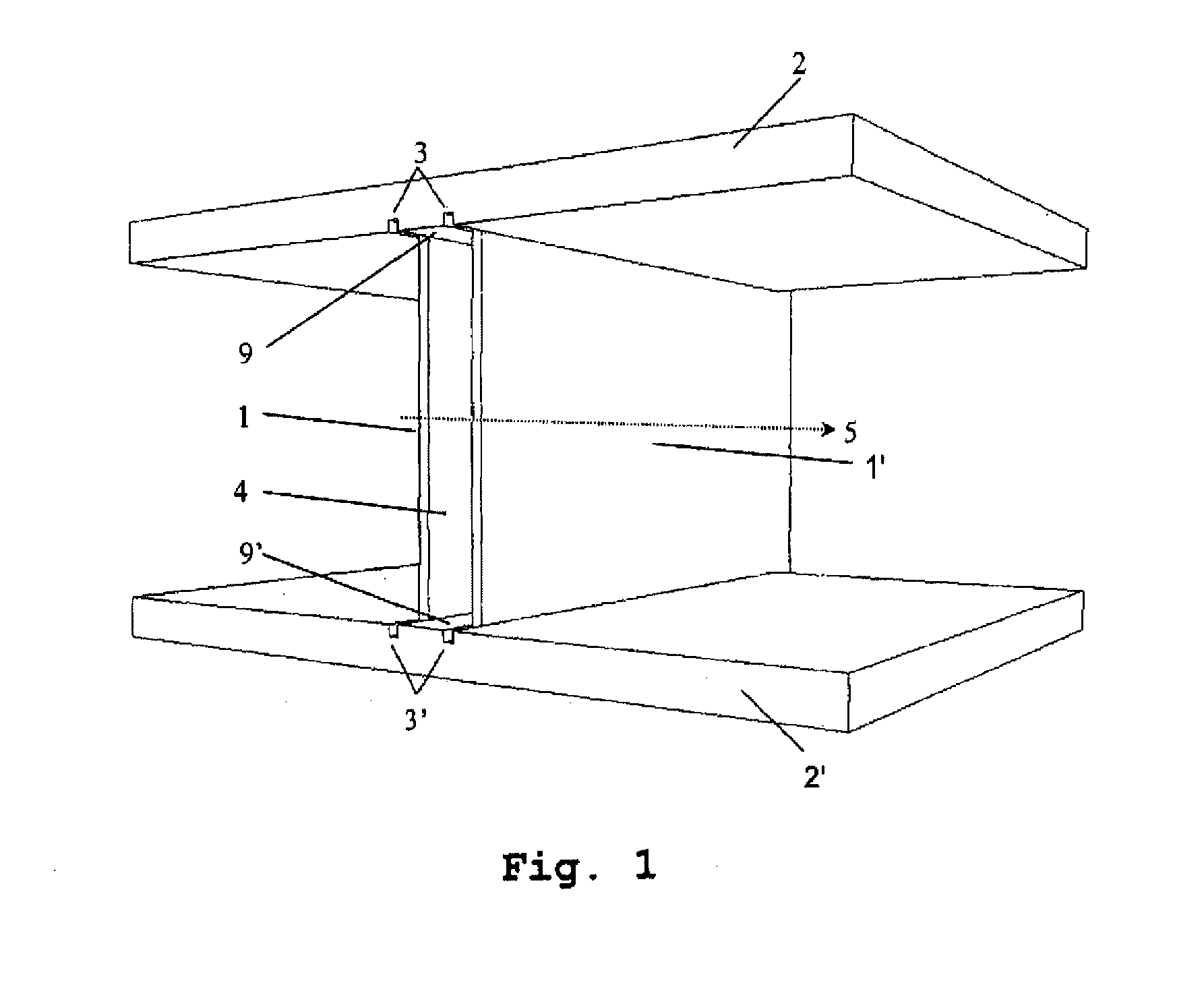 Method and device for continuously coating substrates