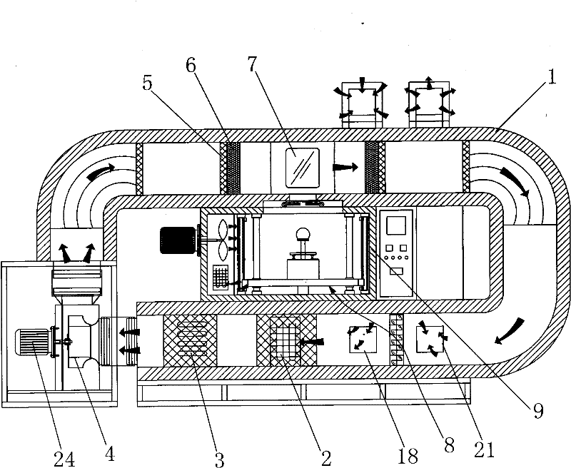 Detection system for detecting temperature alarm