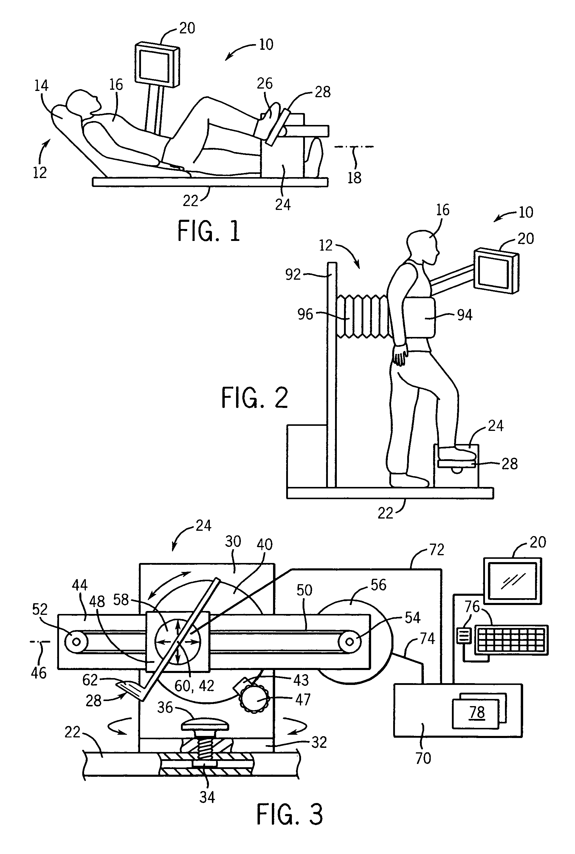 Training device for muscle activation patterns