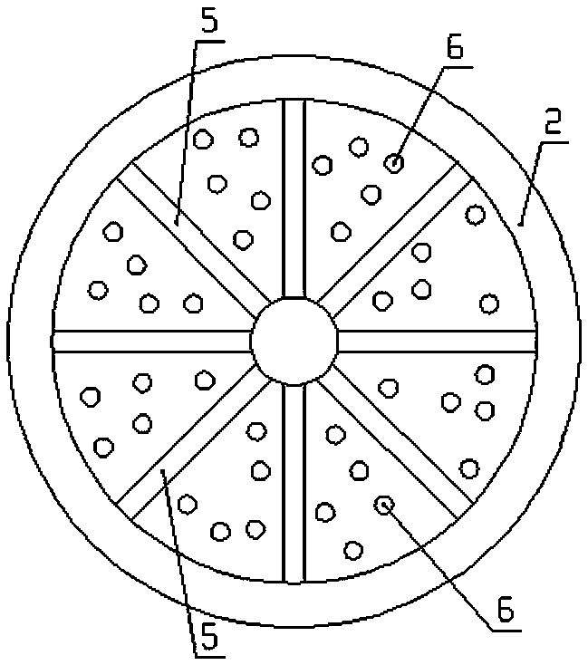 Straight-barrel-shaped tungsten crucible